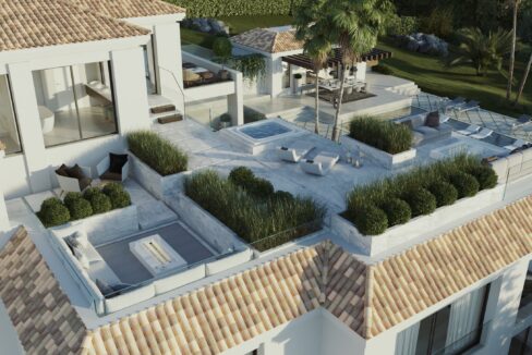 VISTA JACUZZI_Elegant 5 Bedroom Villa for Sale in Nueva Andalucia, Marbella - Jacques Olivier Marbella