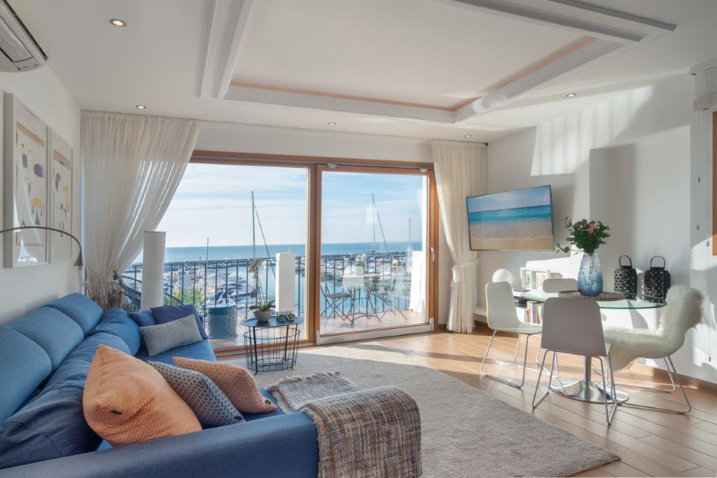 Puerto banus apartment for sale - Puerto Banus Front Line duplex Penthouse with 2 terraces and panoramic sea views