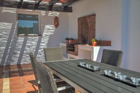 Terrace with BBQ area - Jacques Olivier Marbella